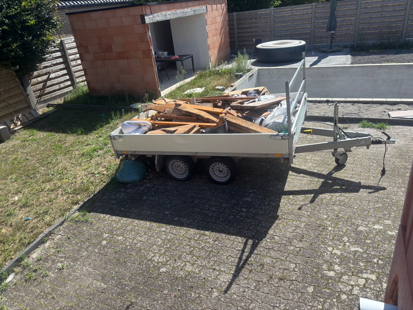 Aanhangwagen te koop, Enlèvement, Comme neuf
