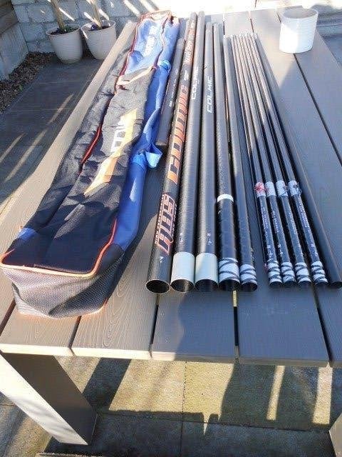 Colmic Creed Carp WRK 11,5 m pakket, Watersport en Boten, Ophalen, Zo goed als nieuw, Vaste hengel