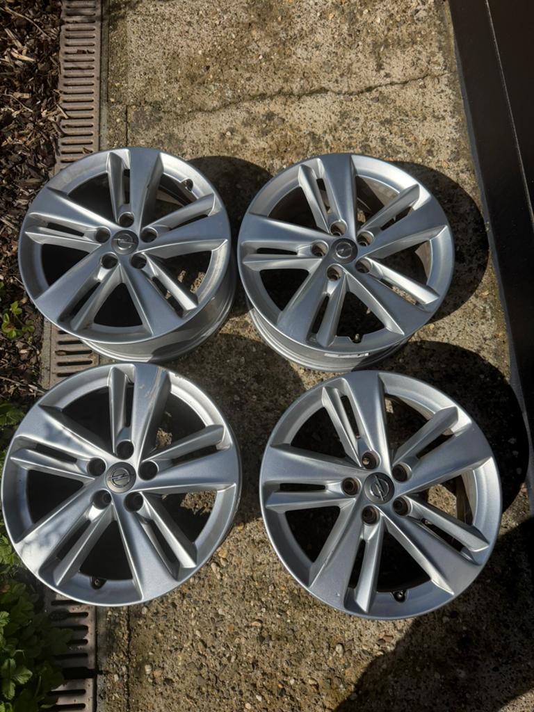 Originele opel velgen Grandland x 17 inch zonder band, Auto-onderdelen, Banden en Velgen, Ophalen, 17 inch, Velg(en)