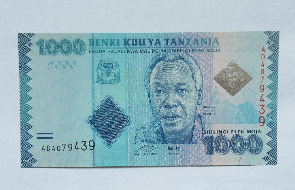 Tanzania 1.000 Shilingi  2010, Timbres & Monnaies, Billets de banque | Afrique, Envoi, Tanzanie