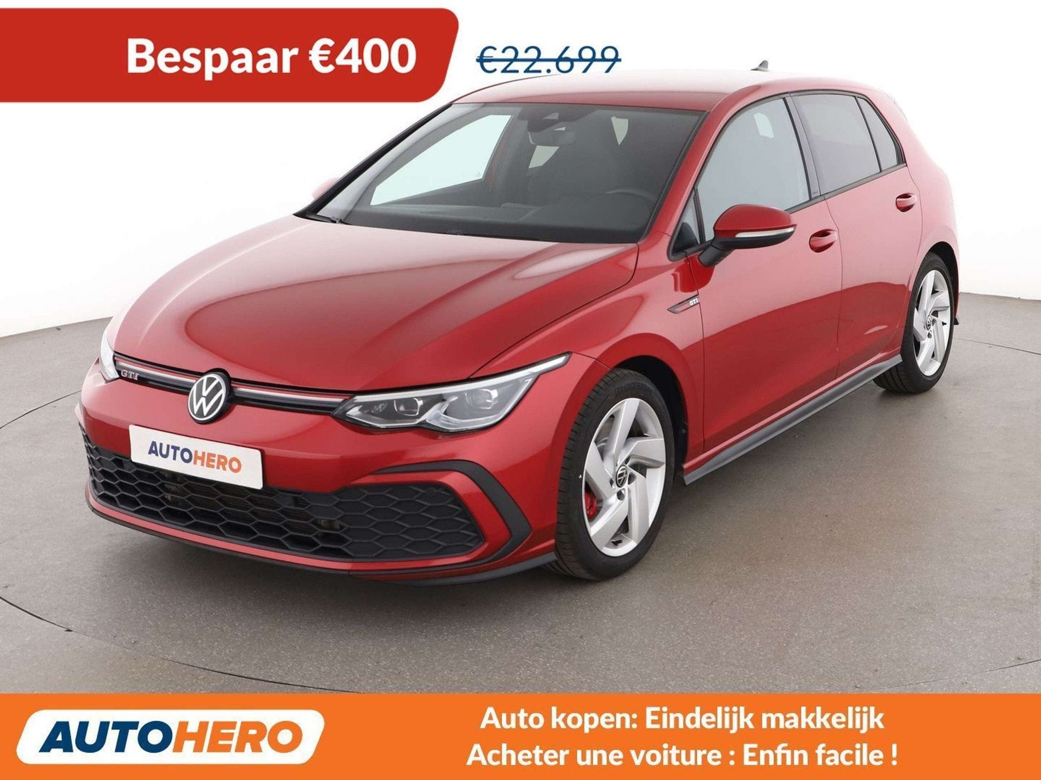 Volkswagen Golf 2.0 TSI GTI (année de construction 2022), Rouge, Achat, Euro 6, Boîte manuelle