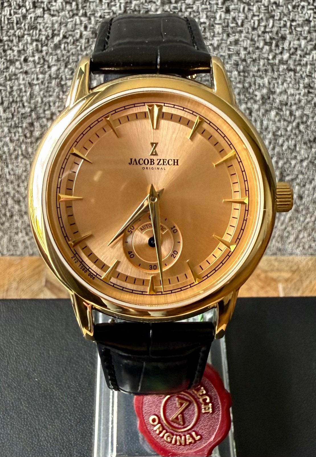 AUTOMATIQUE JACOB ZECH GENÈVE VAUT699€! NEUF AVEC BOÎTE !, Enlèvement ou Envoi, Neuf