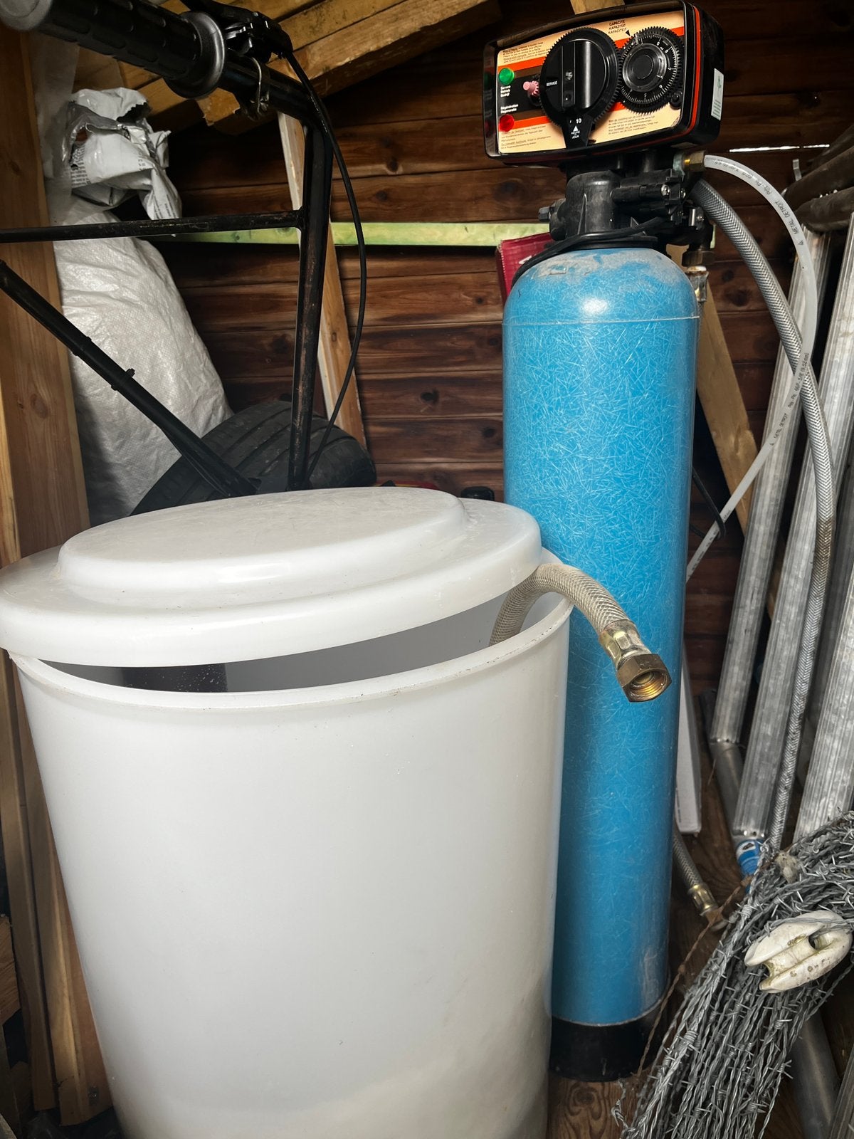 waterontharder zout, Electroménager, Adoucisseurs d'eau, Enlèvement, Utilisé, Adoucisseur d'eau au sel