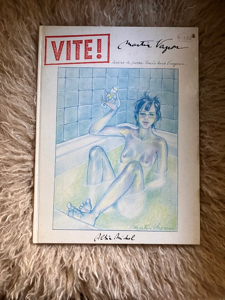 vite! dessins de presse tracés dans l'urgence 1988, Une BD, Enlèvement ou Envoi, Utilisé