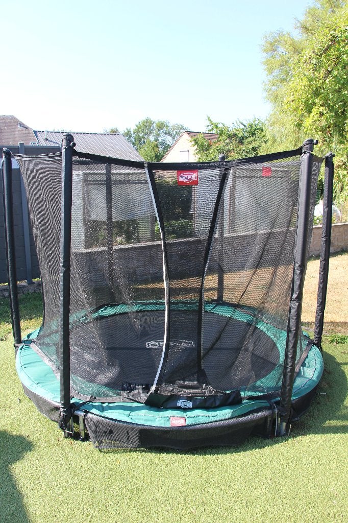 Trampoline de plain-pied Berg 240 cm (hauteur 1,5 m), Ophalen, Gebruikt