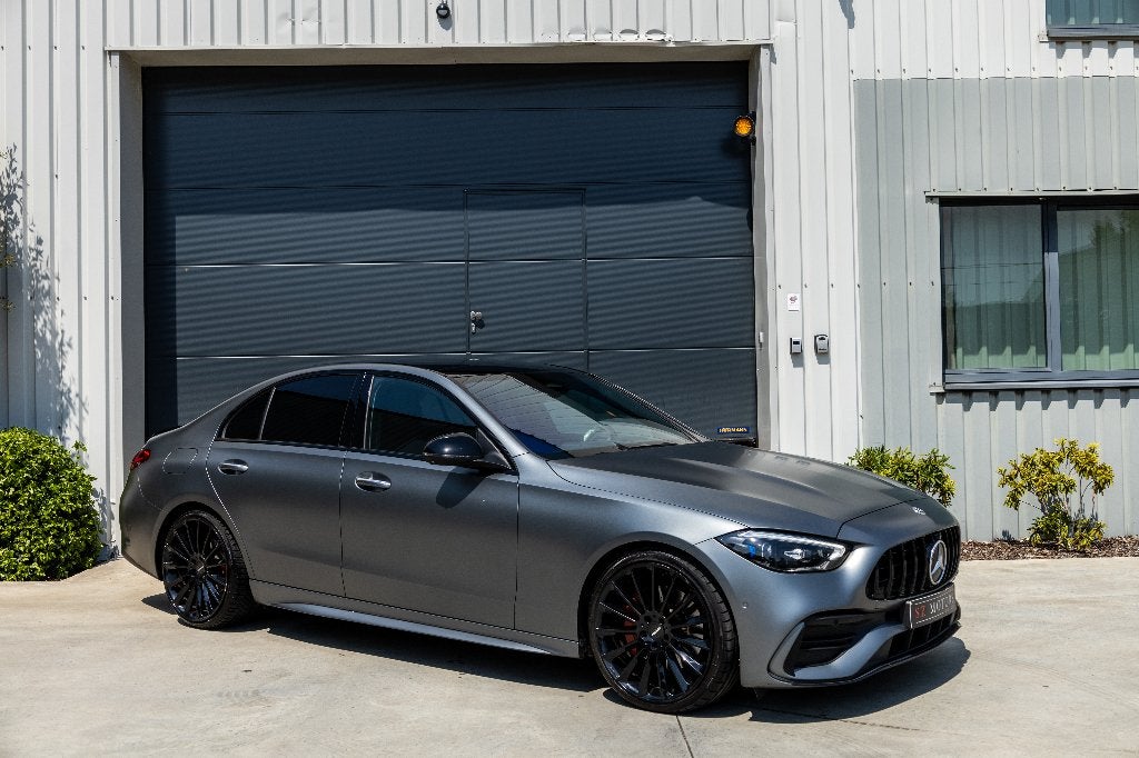 Mercedes-Benz C 200 AMG Pack | Matte| Pano | Burmester, Autos, Achat, Euro 6, Entreprise, Garantie prolongée