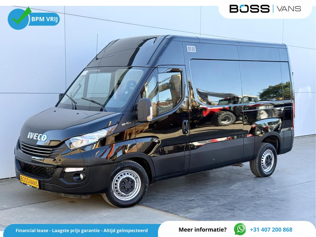 Iveco Daily 35S16 2.3 Automaat L2H2 Airco Cruise Control Nav, Automaat, Achterwielaandrijving, Gebruikt, Zwart