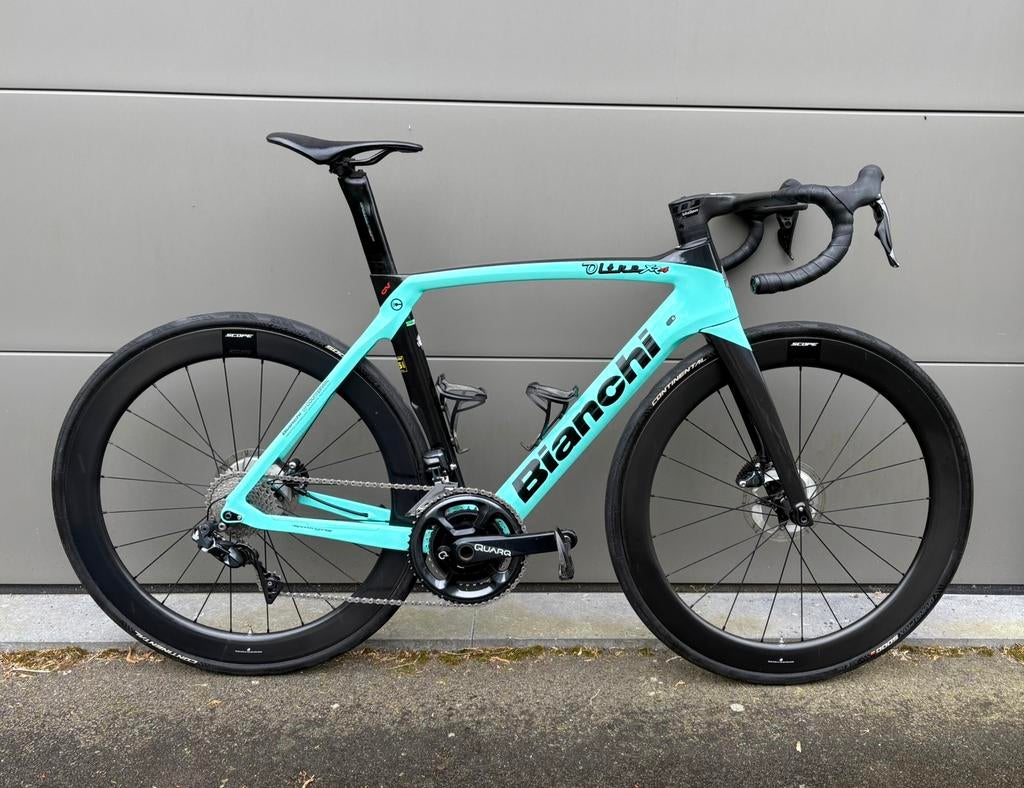 Bianchi Oltre XR4, Ophalen, Gebruikt, Carbon, Schijfrem