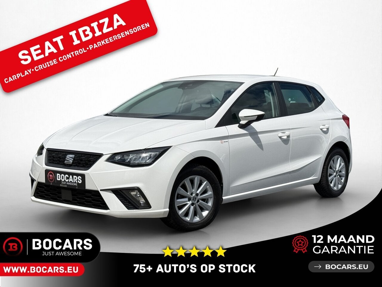 Seat Ibiza Style, Autos, Seat, Ibiza, ABS, Airbags, Air conditionné, Alarme, Apple Carplay, Bluetooth, Ordinateur de bord, Verrouillage central