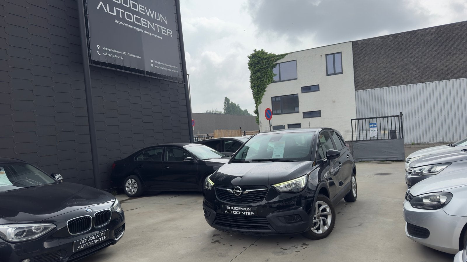Opel Crossland X Benzine 86.xxxkm Topstaat 2021 Garantie, Voorwielaandrijving, Stof, Zwart, Start-stop-systeem