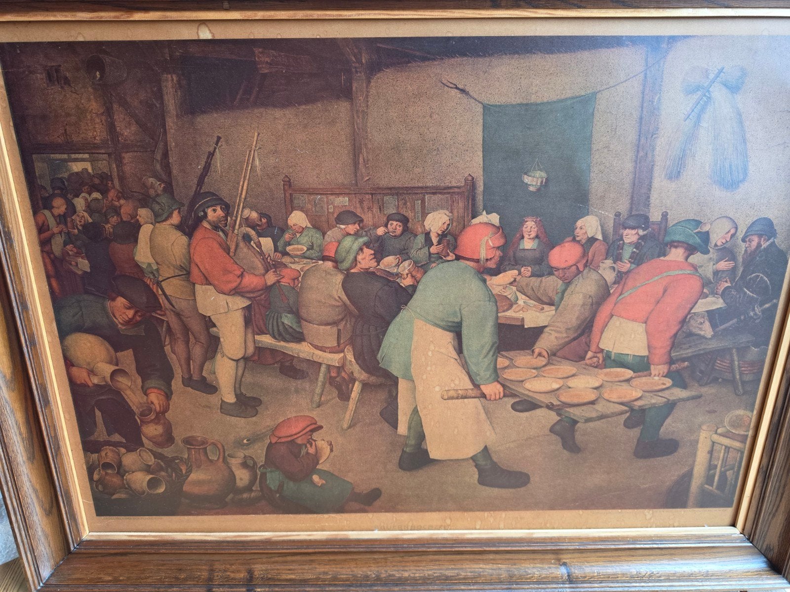 2 estampes de Breughel, Antiquités & Art, Portrait ou Personnes, Enlèvement ou Envoi, Panneau, Impression