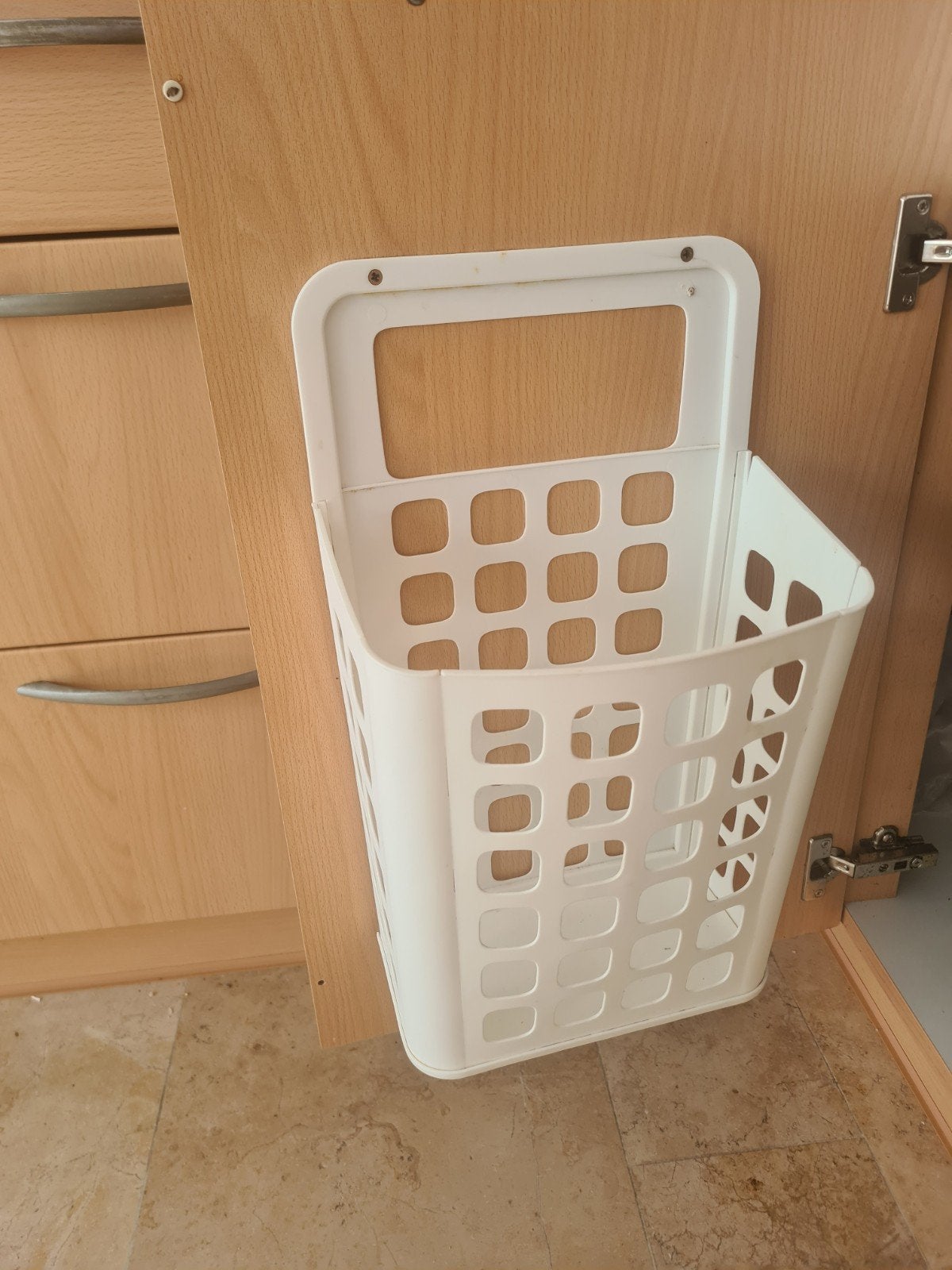 Panier / Rangement, Ophalen, Wit, Kunststof