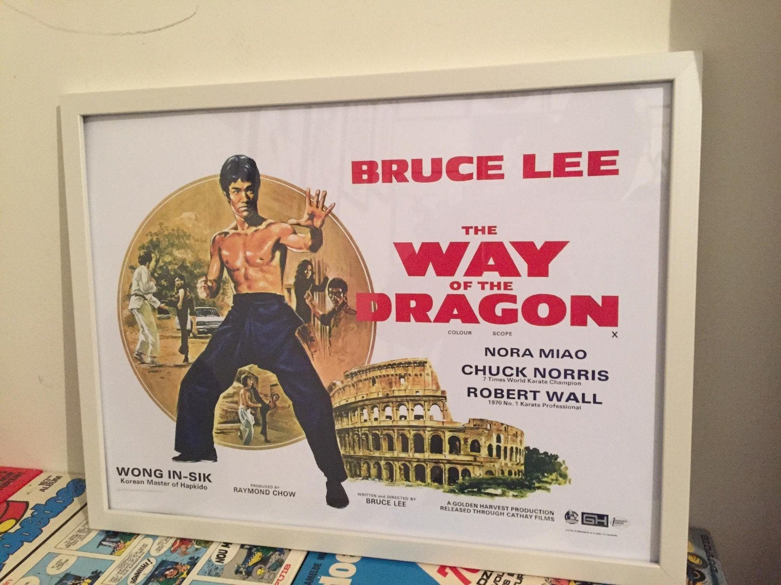 bruce lee, Enlèvement ou Envoi