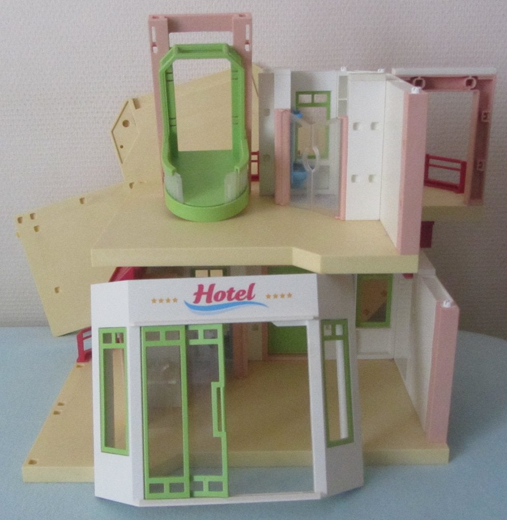 Playmobil Groot Vakantiehotel-5265-voor onderdelen-130 stuks, Kinderen en Baby's, Ophalen of Verzenden, Gebruikt, Los Playmobil