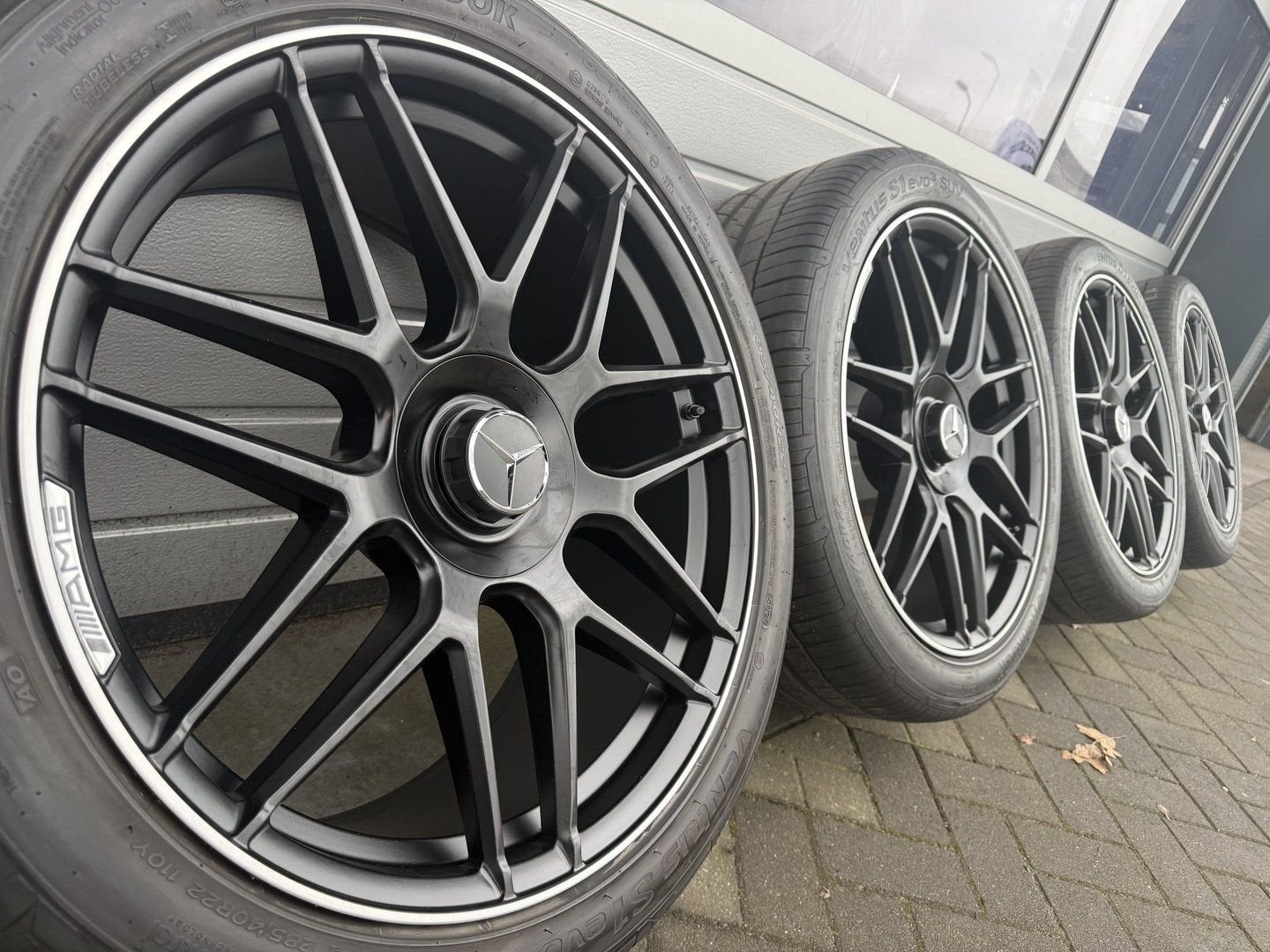 22 Mercedes AMG G Klasse G500 G55 G63 W460 W463 W465 velgen, -, 285 mm, -, Banden en Velgen