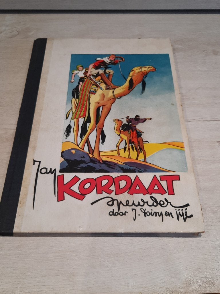 Jan Kordaat Speurder 2e druk 1946 Dupuis, Gelezen, Gillain, Joseph (Jijé) Aimard, Olivier Evrard, Georges, Eén stripboek, Ophalen of Verzenden