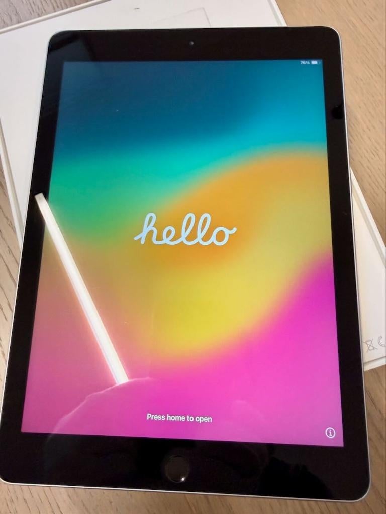 Apple iPAD 6th Gen WiFi 128GB Space Gray - Model A1893, Gebruikt, Apple iPad, Zwart, 128 GB