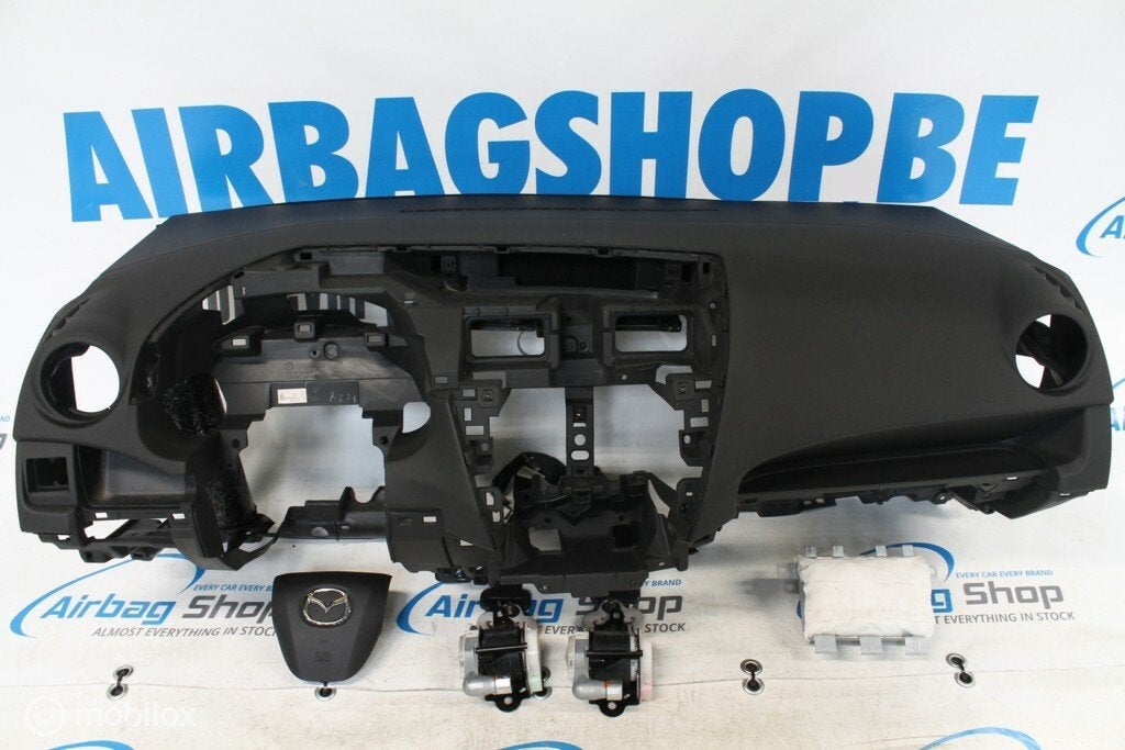 Airbag kit - Tableau de bord noir Mazda 5 (2010-2015)