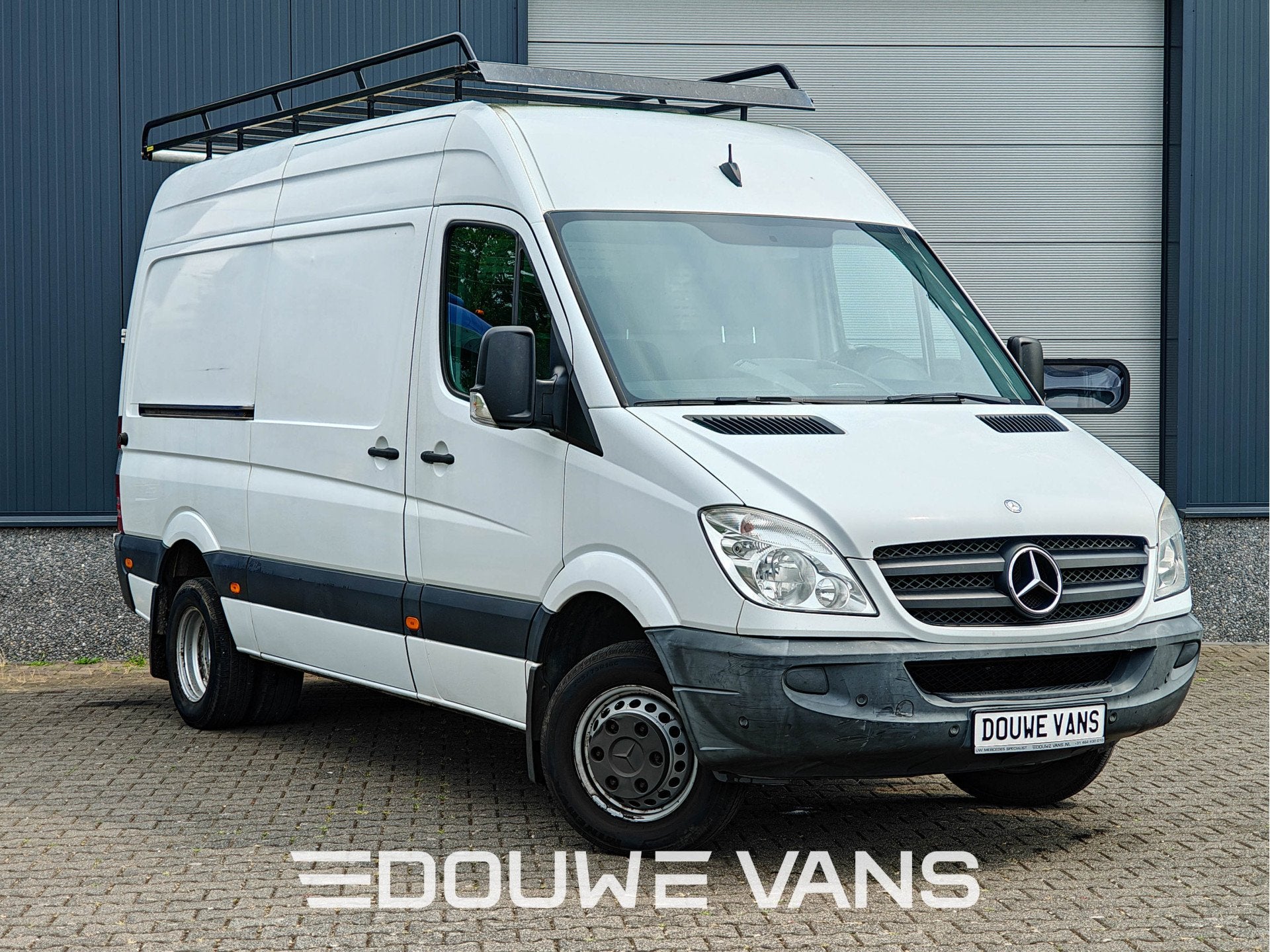 Mercedes-Benz Sprinter L2H2 Trekhaak Ladder Imperiaal Airco, Euro 5, Gebruikt, Zwart, 4 cilinders