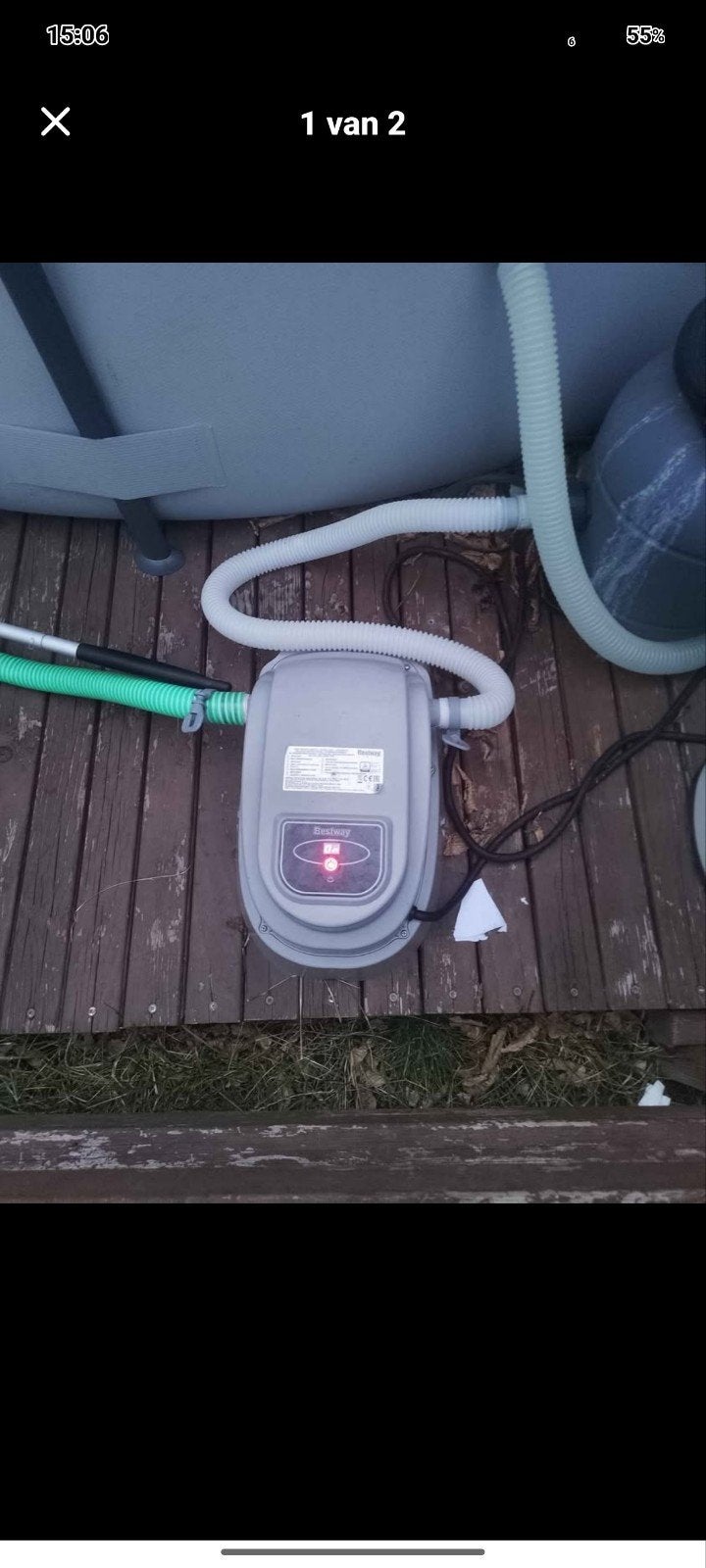 warmtepomp zwembad, Ophalen of Verzenden, Zo goed als nieuw