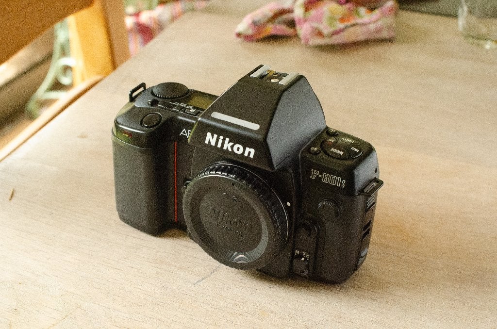 Nikon F801S body, Audio, Tv en Foto, Ophalen, Zo goed als nieuw, Spiegelreflex, Nikon