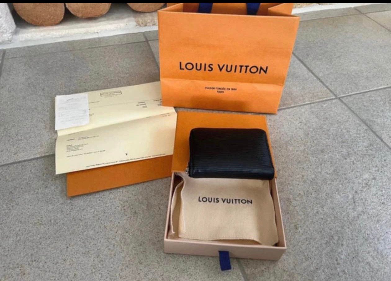 Porte-monnaie Zippy Louis Vuitton Cuir Noir Épi, Neuf, Autres marques, Cuir, Enlèvement