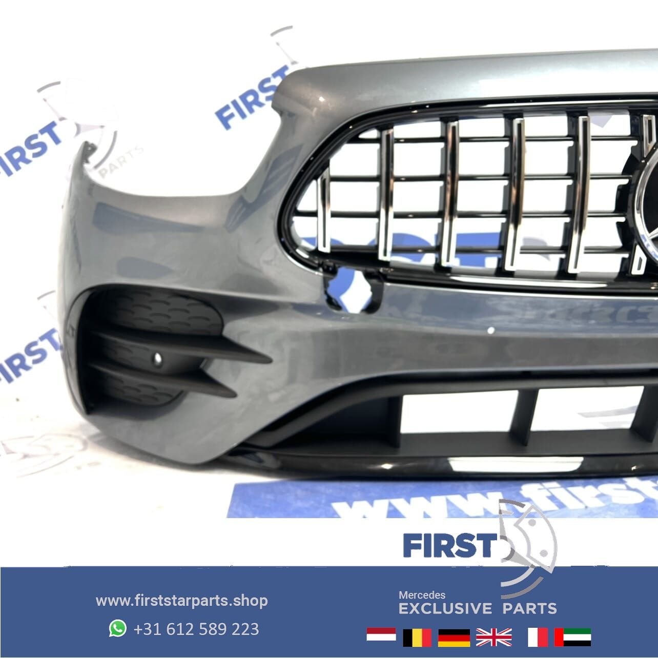 W213 W238 2023 FACELIFT AMG VOORBUMPER GRIJS  E Klasse Merce, Utilisé, -, Avant, -