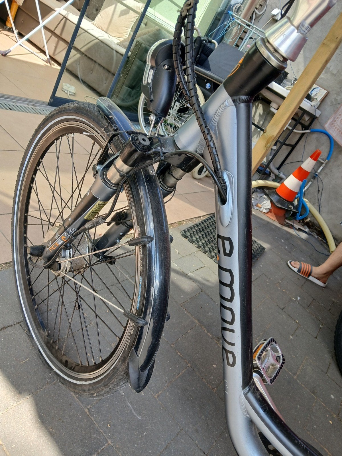 elektrische fiets  e move, Enlèvement