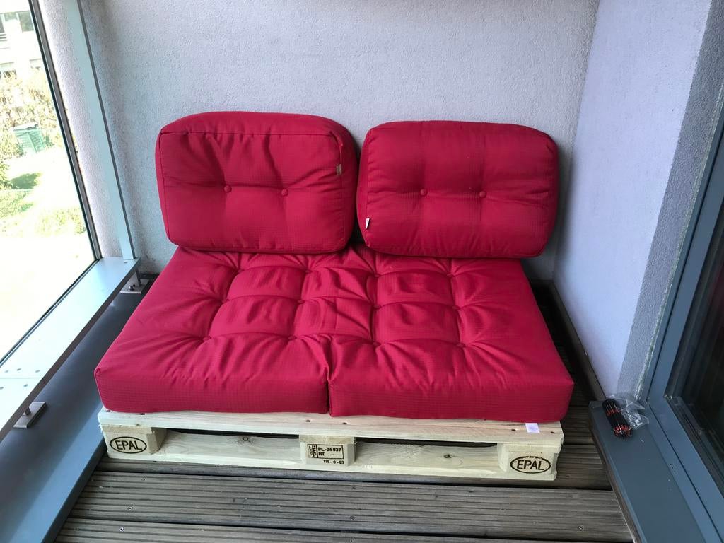 Sofa jardin (cushion et barre dissous), Tuin en Terras, Ophalen, Zo goed als nieuw