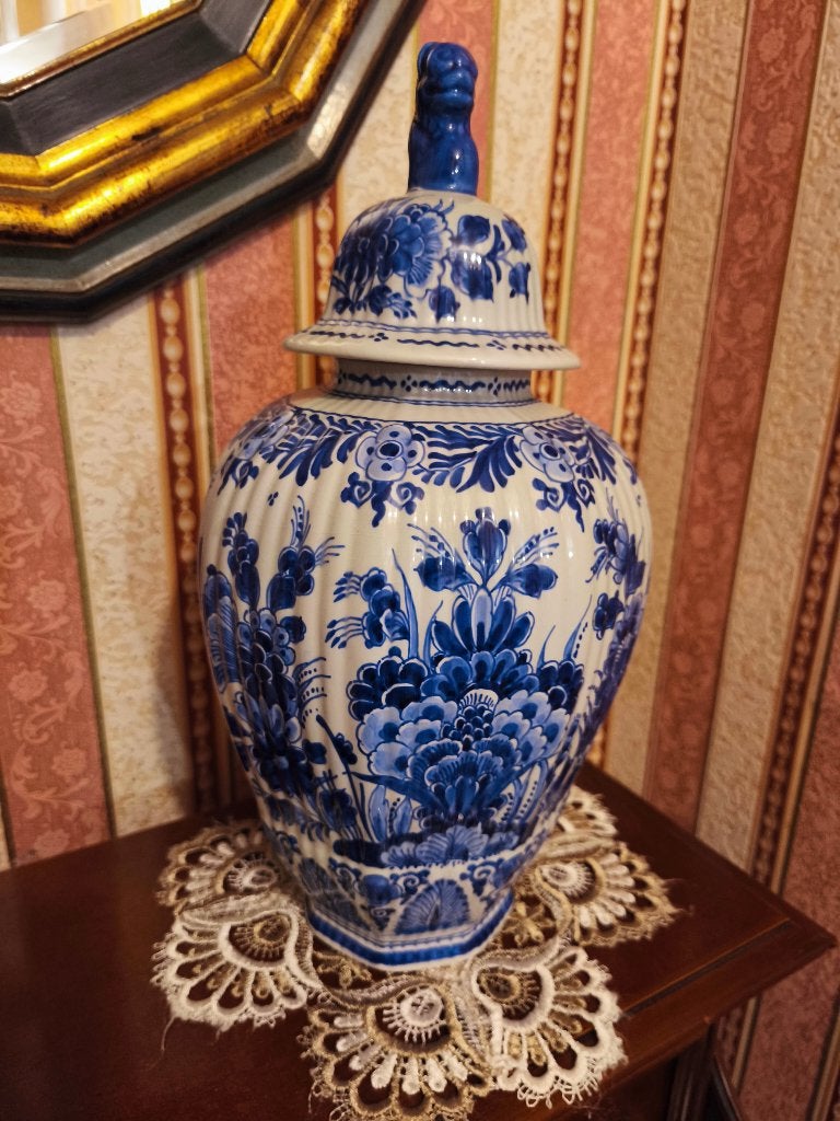 Paire de grands vases Delft Royal – Bleu de Delft – 1963, Enlèvement