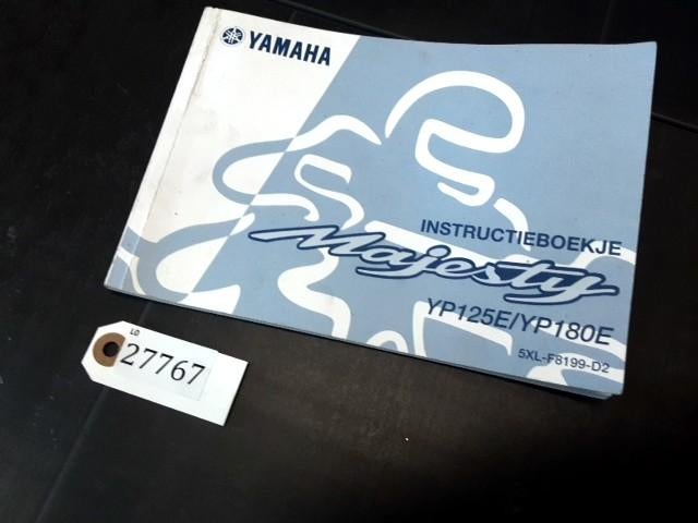 YP125 Majesty 1998 - 2002 Yamaha Instructieboek D1-62174, Motoren