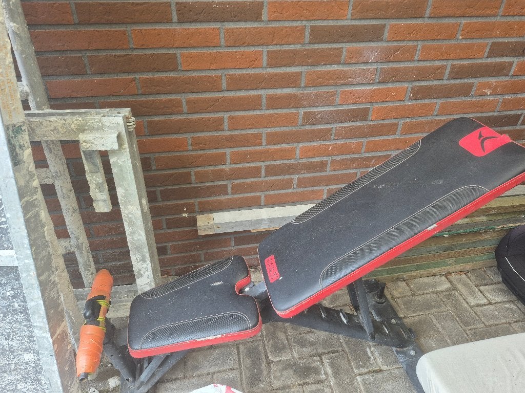 Verstelbare fitnessbank, Sport en Fitness, Fitnessmaterialen, Ophalen, Gebruikt, Fitnessbank
