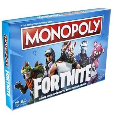 Monopoly Fortnite: bordspel, Ophalen of Verzenden, Zo goed als nieuw