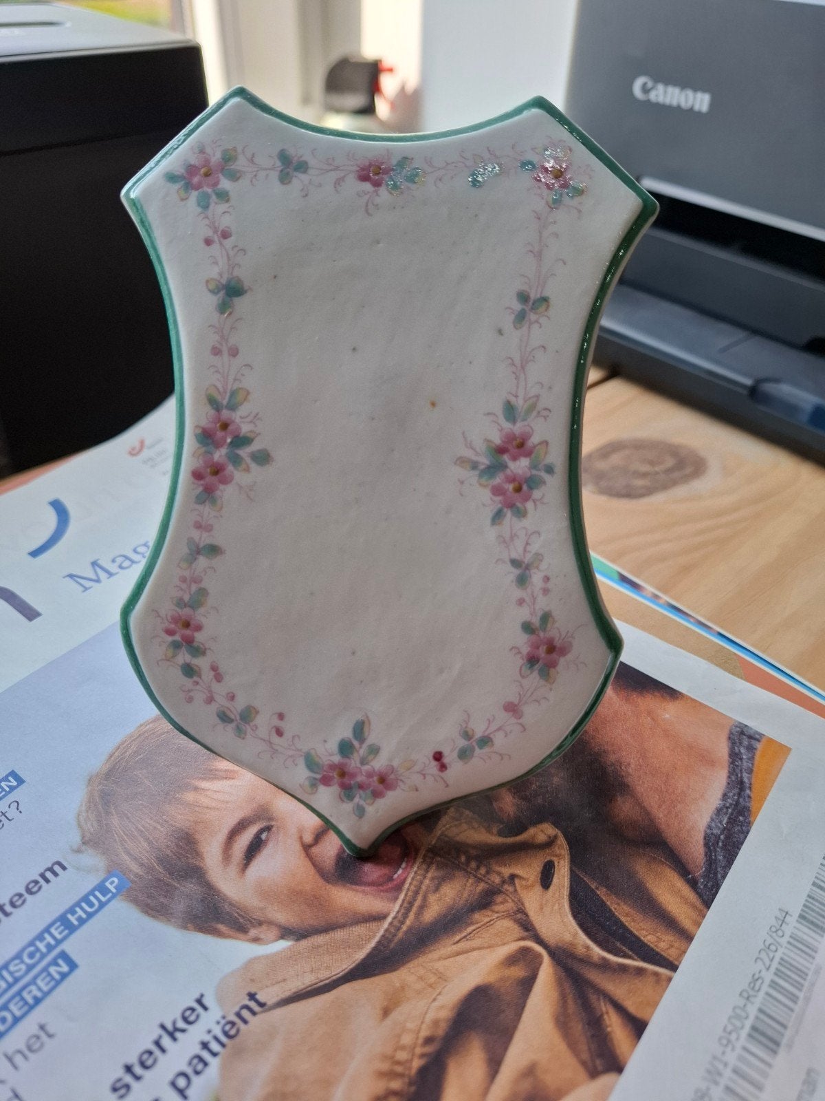 porcelaine menu, Antiek en Kunst, Antiek | Kleding en Textiel, Ophalen of Verzenden