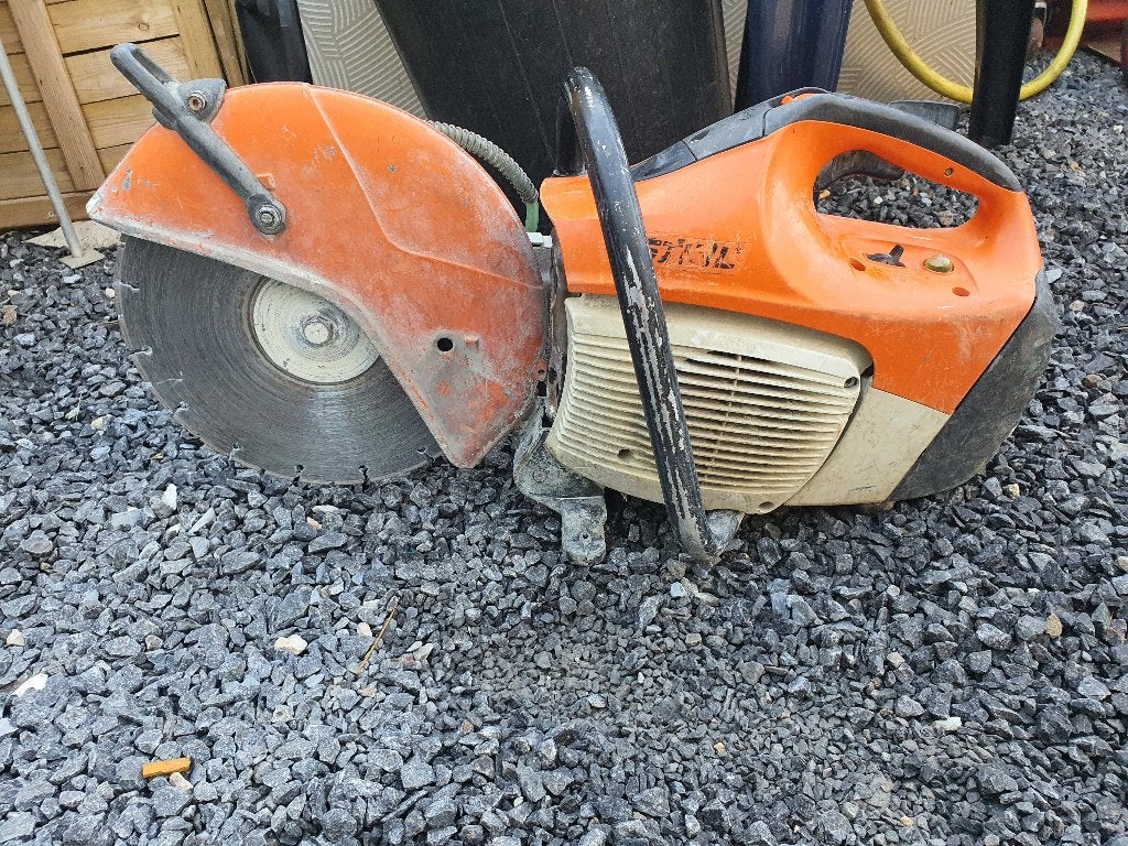 STIHL TS 410 doorslijper 300 zaag kan test.werk Perfect,als, Ophalen, Zo goed als nieuw, 1000 watt of meer, Overige typen