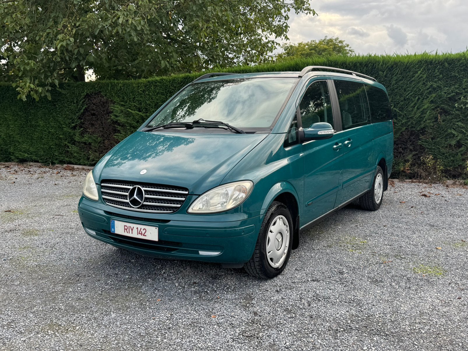 Mercedes Viano lichte vracht 1ste eigenaar gekeurd, Autos, Achat, Boîte manuelle, Particulier, Vert