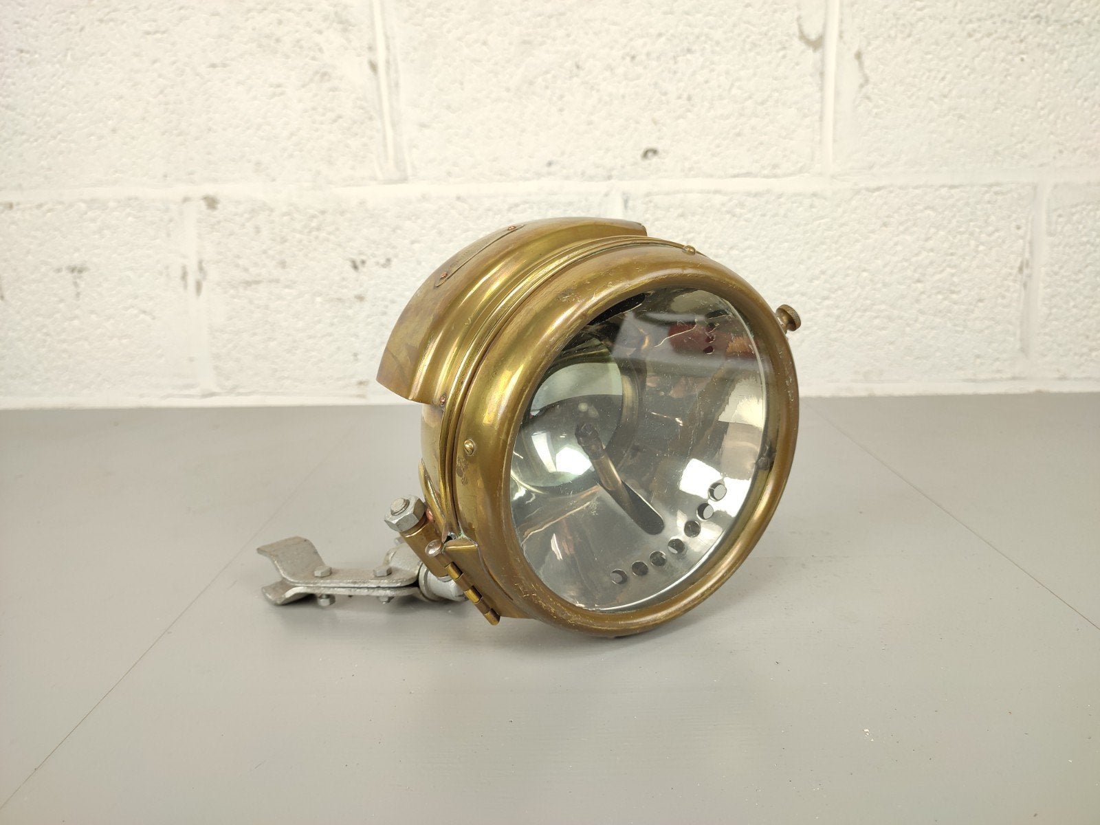antieke l'oeil de secours koplamp oldtimer, Auto-onderdelen, Verlichting, Ophalen of Verzenden