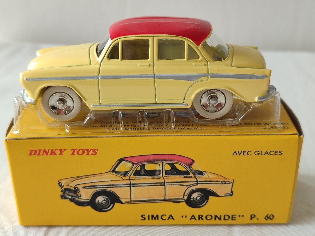 Dinky Atlas _ Simca Aronde P.60 _ ref. 544, Enlèvement ou Envoi, Comme neuf, Voiture, Dinky Toys