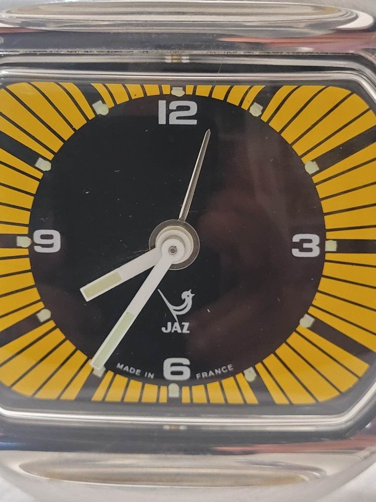 Réveil Mécanique Space Age -  JAZ COSMIC 1975-1977, Ophalen of Verzenden, Refurbished