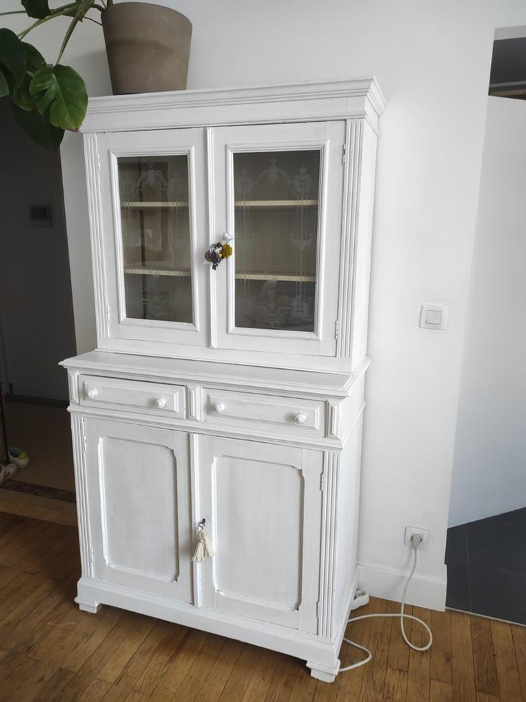 Charmant dressoir, wit geverfd, Huis en Inrichting, Kasten | Buffetkasten, Ophalen
