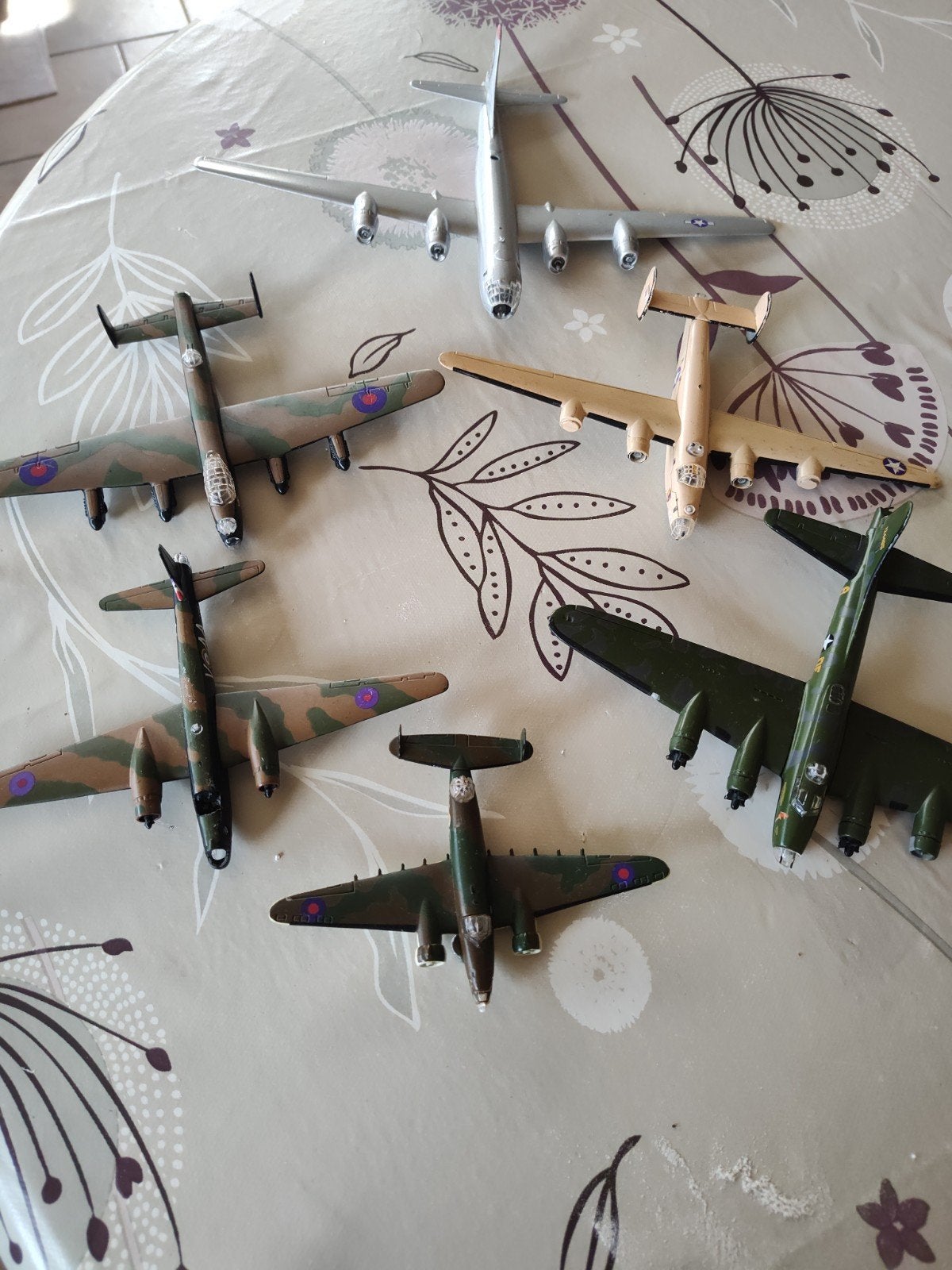 avion de chasse en métal, Hobby & Loisirs créatifs, Enlèvement, Utilisé, Avion