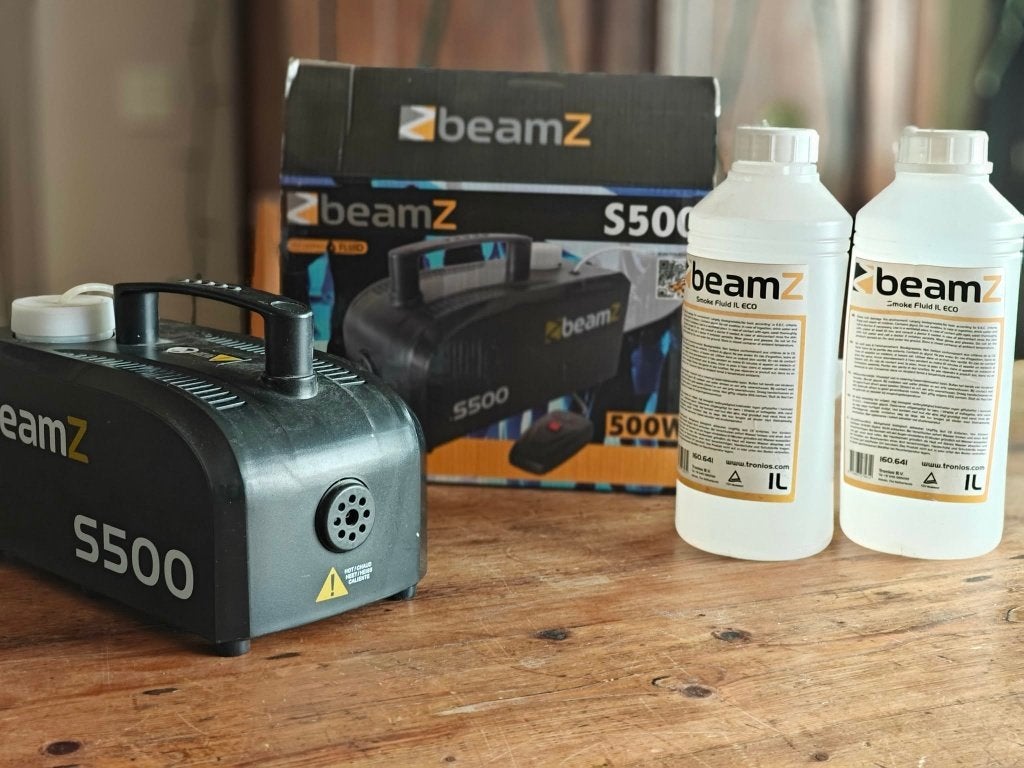 rookmachine, Audio, Tv en Foto, Fotografie | Fotostudio en Toebehoren, Ophalen, Zo goed als nieuw, Overige merken, Overige typen
