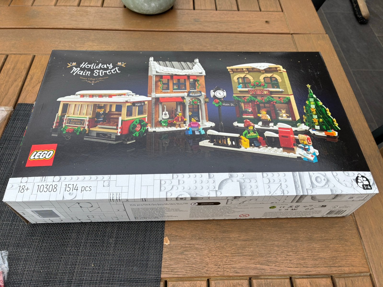 Lege lego doos holiday main street, Ophalen, Zo goed als nieuw, Lego