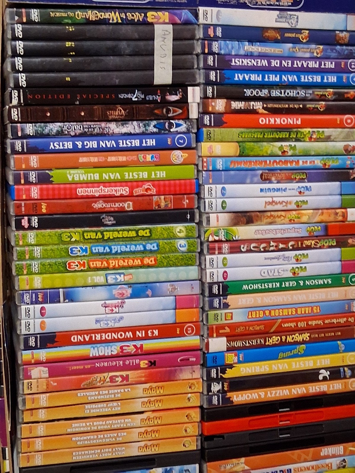 groot Lot dvd's studio 100, uit te kiezen!, Avontuur, Alle leeftijden, Nederlands, Zo goed als nieuw