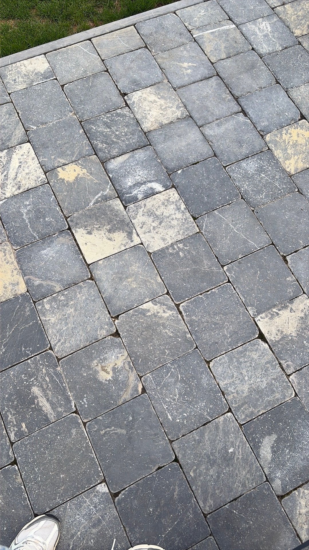 Blauwe natuursteen, 20 à 40 cm, Carrelage de sol, Enlèvement, Utilisé
