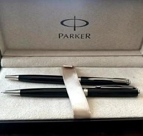 Parker Sonnet set met balpen en vulpotlood, Ophalen, Parker, Nieuw, Met doosje
