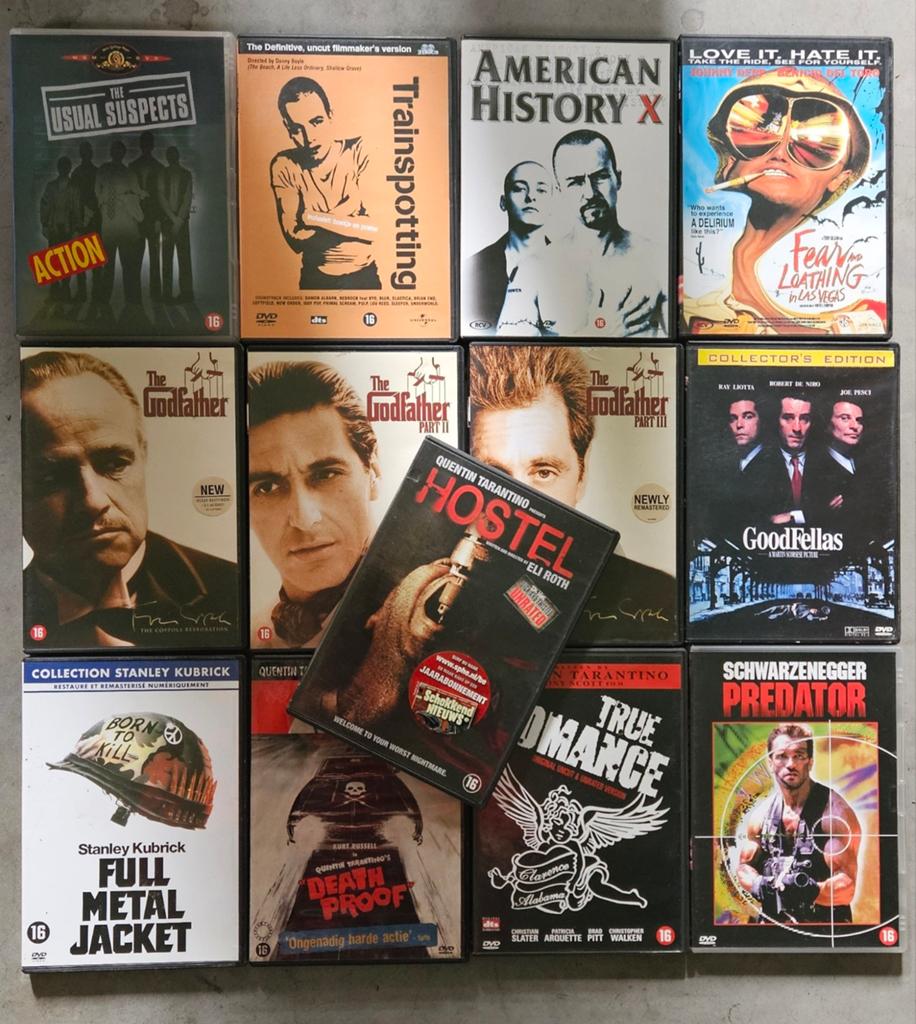 Lot 13 DVD's Topklassiekers!, CD & DVD, Enlèvement ou Envoi