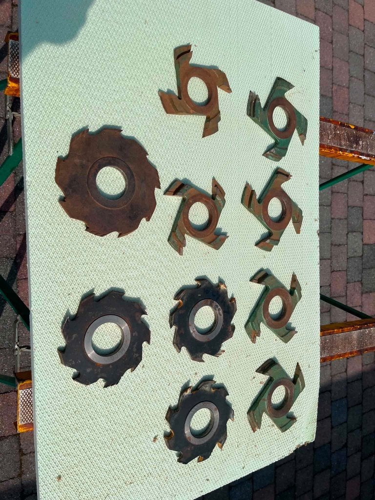 Frezen topie, Ophalen