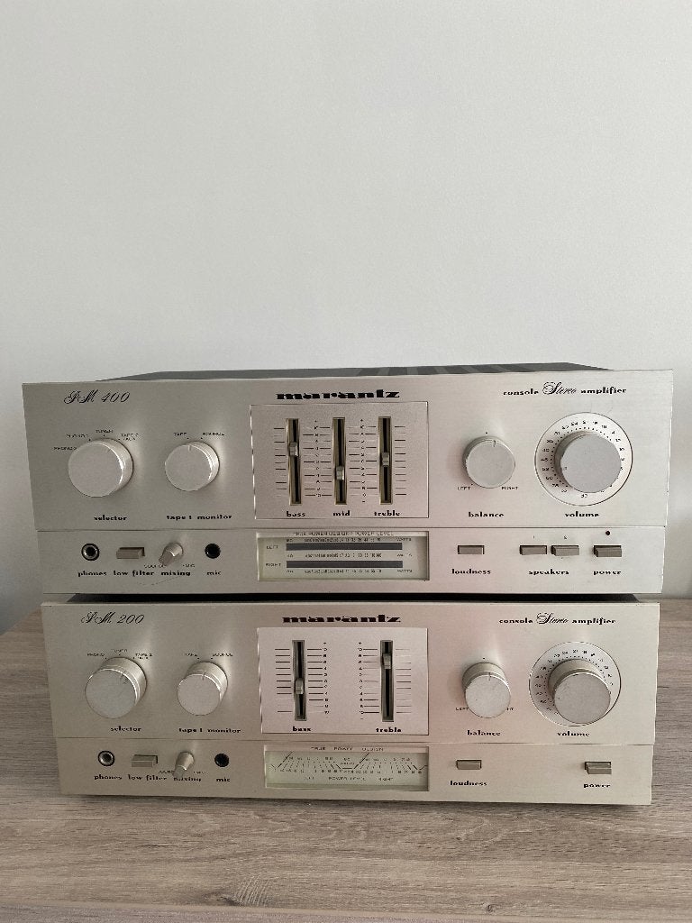 Marantz PM200 & PM400 Ampli.., Enlèvement ou Envoi, Reconditionné, Stéréo, Marantz