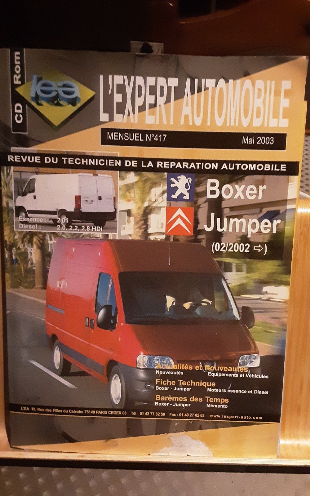 Citroën jumper PEUGEOT boxer l expert automobille, Livres, Autos | Livres, Enlèvement ou Envoi, Citroën